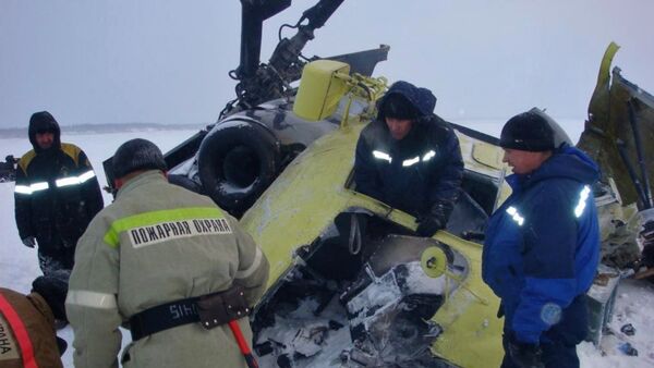 Крушение вертолета Ми-8 в Красноярском крае - Sputnik Молдова