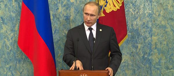 СПУТНИК_Это огромная ошибка – Путин о решении Турции сбить российский Су-24 в Сирии СПУТНИК_Это огромная ошибка – Путин о решении Турции сбить российский Су-24 в Сирии - Sputnik Молдова