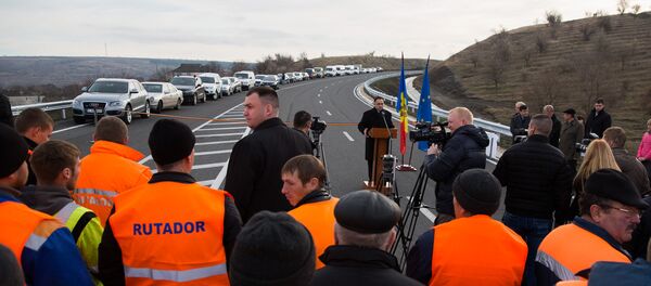 Drum de ocolire, dat în exploatare la Căuşeni - Sputnik Moldova