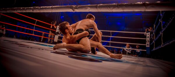 На ринге - два спортсмена. Архивное фото - Sputnik Молдова