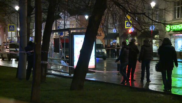 СПУТНИК_Кадры с места взрыва на автобусной остановке в центре Москвы - Sputnik Молдова
