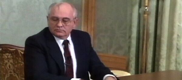 Горбачев покидает Кремль – конец советской эпохи. Съемки 1991 года - Sputnik Молдова
