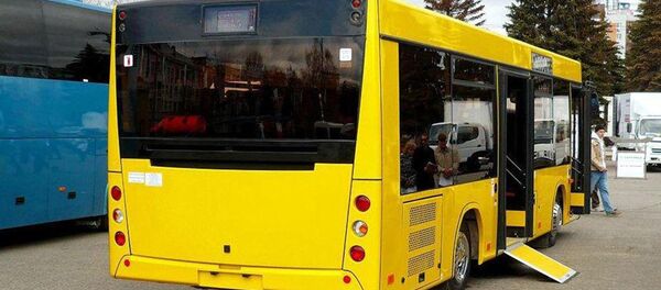 Новые автобусы в Оргееве Новые автобусы в Оргееве - Sputnik Moldova