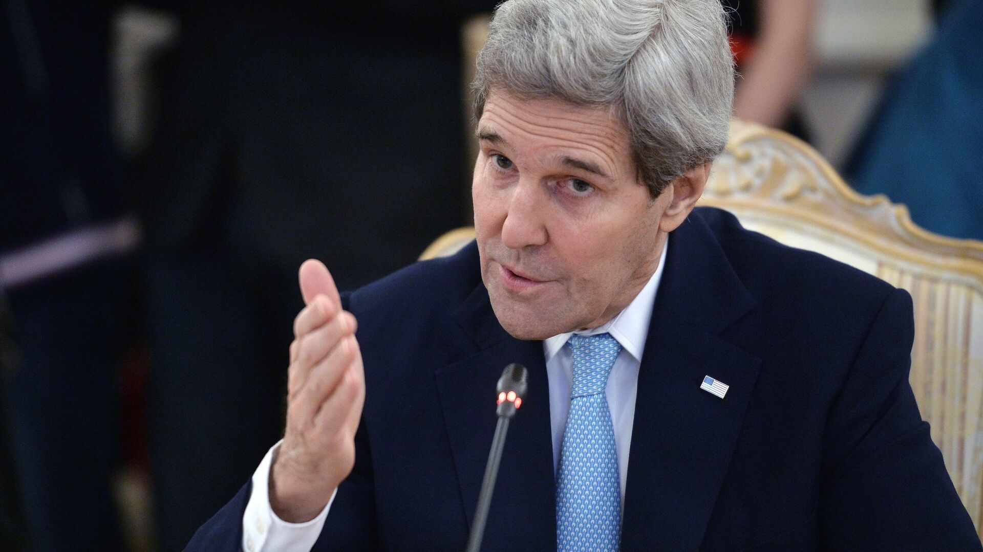 US-Außenminister John Kerry in Moskau am 15. Dezember - Sputnik Moldova, 1920, 08.09.2023