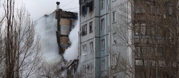 Взрыв бытового газа в многоэтажном доме в Волгограде - Sputnik Молдова