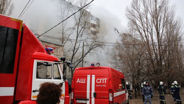 Взрыв бытового газа в многоэтажном доме в Волгограде - Sputnik Молдова