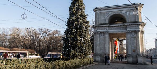 елка новый год brad revelion елка новый год brad revelion - Sputnik Молдова