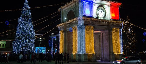 елка арка город - Sputnik Молдова