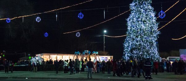 елка город новый год елка город новый год - Sputnik Молдова