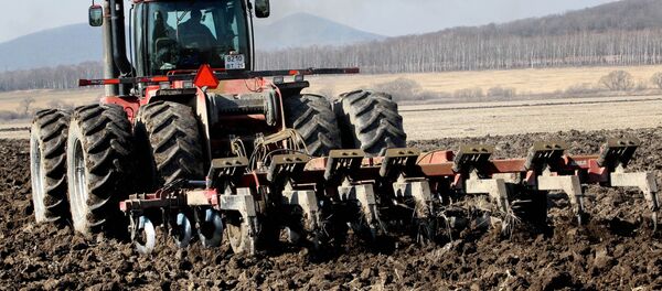 Уборка сои в Приморском крае - Sputnik Moldova