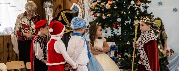 утренник новый год - Sputnik Молдова