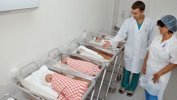 Родившиеся младенцы, чувствуют себя хорошо. - Sputnik Moldova