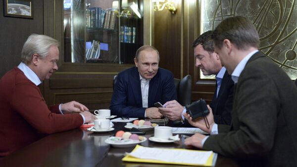 Президент РФ В. Путин дал интервью немецкому изданию Bild - Sputnik Молдова