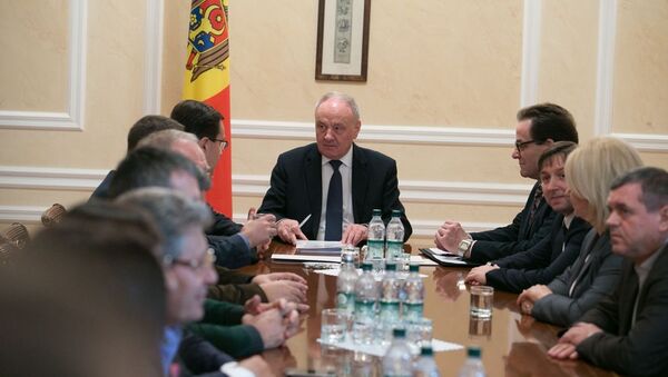 Nicolae Timofti, consultări cu fracţiunile şi deputaţii, 11.01.2016 - Sputnik Moldova