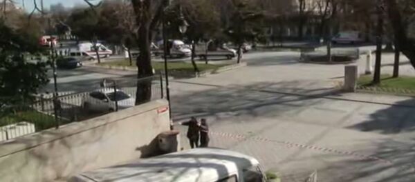 Первые кадры с места взрыва возле площади Султанахмет в центре Стамбула Первые кадры с места взрыва возле площади Султанахмет в центре Стамбула - Sputnik Молдова