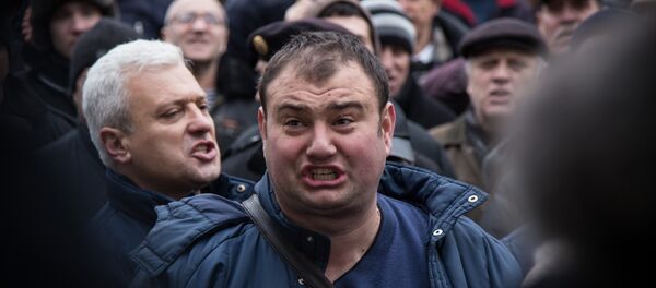 Протест платформа ДА - Sputnik Moldova