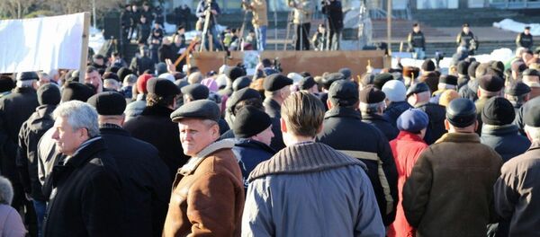 Протесты в Кишиневе - Sputnik Молдова