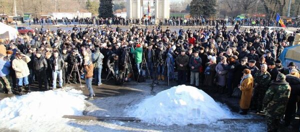 Протесты - Sputnik Молдова