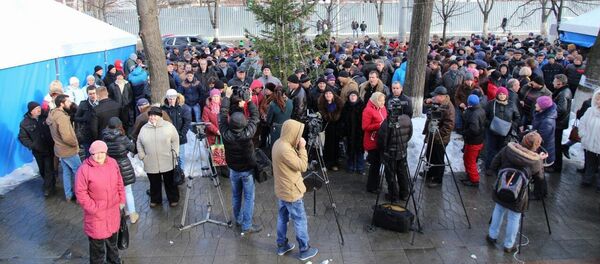 Protest Usatîi - Sputnik Молдова