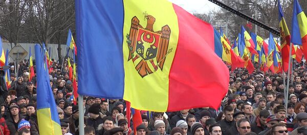 Протесты в Кишиневе. - Sputnik Молдова