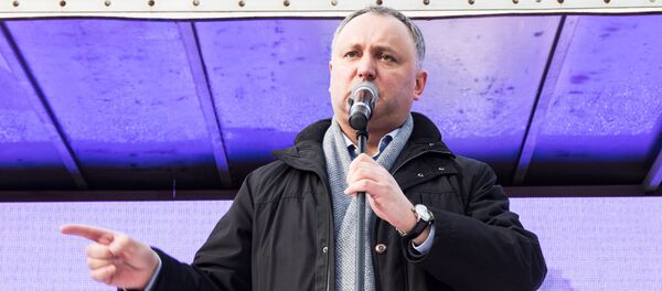 Игорь Додон: будем требовать роспуска парламента. - Sputnik Молдова