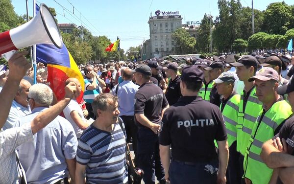 протесты - Sputnik Молдова