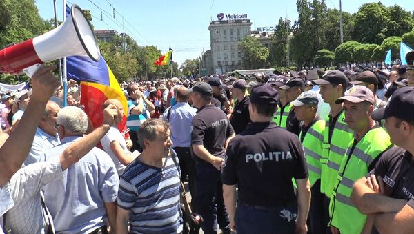 Протесты - Sputnik Молдова