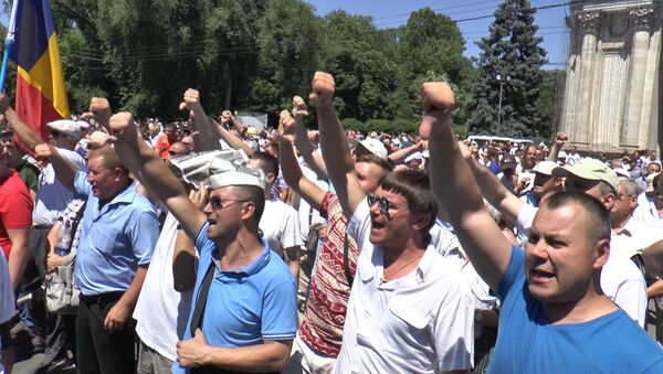 На митингах в Кишиневе звучало много критики, но мало предложений - Sputnik Молдова