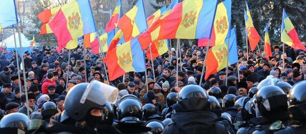 Протесты - Sputnik Молдова