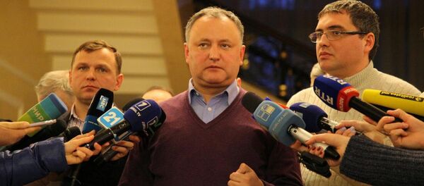 Додон Усатый Нэстасе - Sputnik Молдова