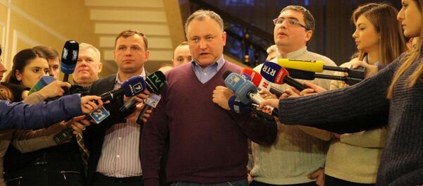 Додон Усатый Нэстасе - Sputnik Moldova