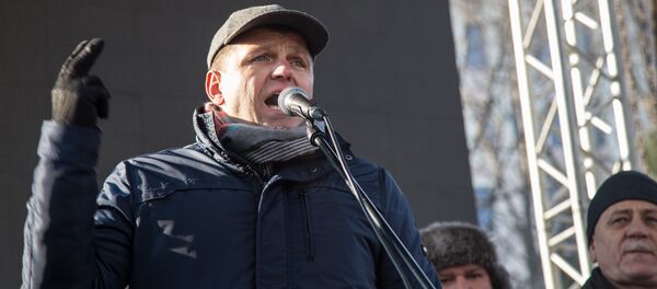 Протест 21.01.2016 Proteste 21.01.2016 - Sputnik Moldova