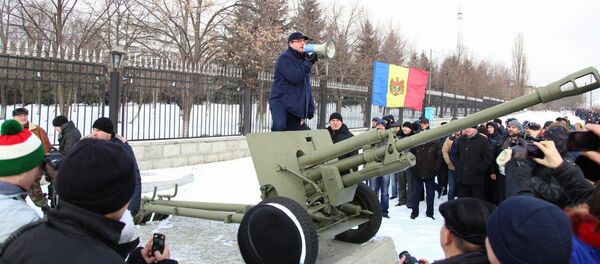 Proteste 22.01.2016 Протест 22.01.2016 - Sputnik Moldova