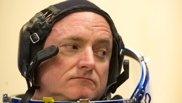 Участник экспедиции на МКС астронавт НАСА Скотт Келли (США). - Sputnik Молдова