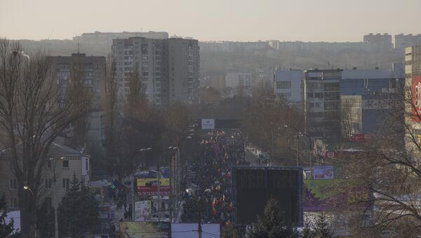 Proteste 24.01.2016 Протест 24.01.2016 - Sputnik Молдова
