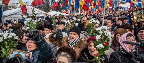 Proteste 24.01.2016 Протест 24.01.2016 Proteste 24.01.2016 Протест 24.01.2016 - Sputnik Молдова