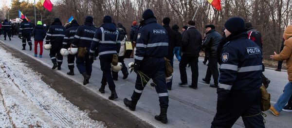 Proteste 24.01.2016 Протест 24.01.2016 - Sputnik Moldova