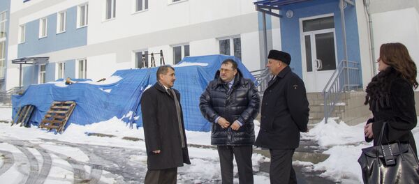 строительства Противотуберкулезного диспансера в Рыбнице - Sputnik Молдова