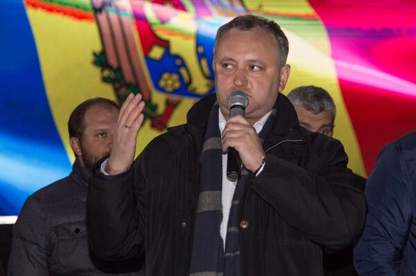 Игорь Додон - Sputnik Молдова