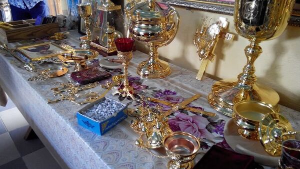 Правительство Москвы подарило Гагаузии церковные предметы культа - Sputnik Moldova