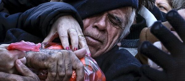 Migranten in Griechenland - Sputnik Moldova-România