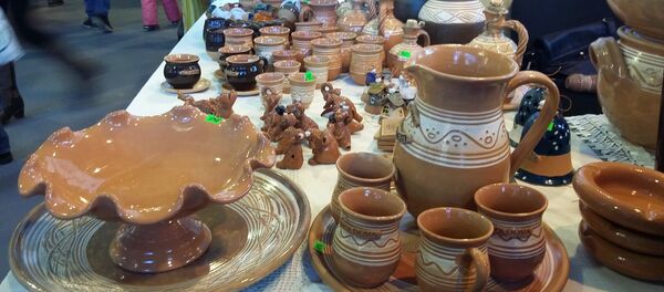 Expoziţia Fabricat în Moldova. Ceramică. Manufactură. - Sputnik Moldova