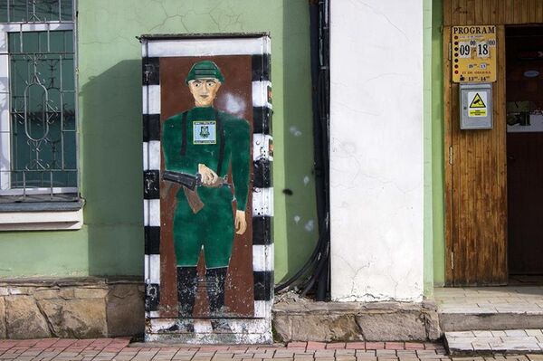 Зеленые человечки на улицах Кишинева - Sputnik Молдова