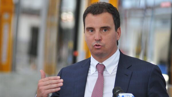 Министр экономики Украины Айварас Абромавичус - Sputnik Молдова