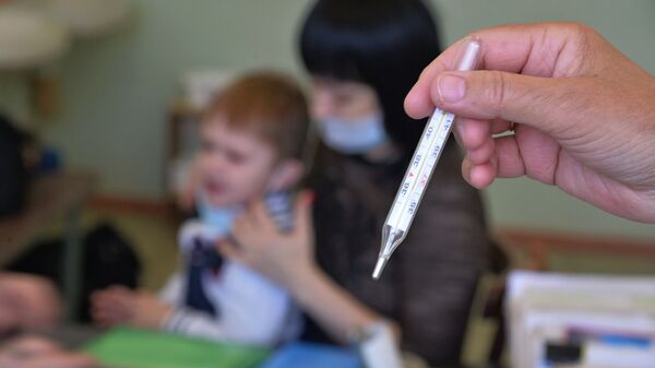 Сезонный рост заболеваемости гриппом и ОРВИ в России - Sputnik Moldova