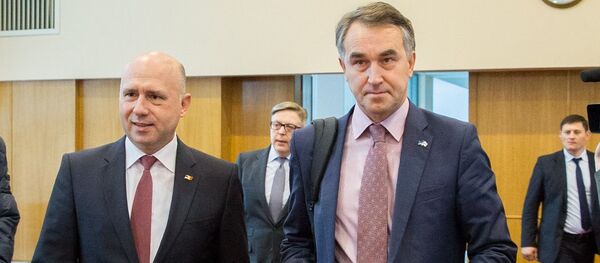 Павел Филип и Петрас Ауштрявичюс - Sputnik Молдова