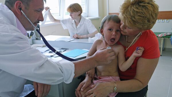 Работа детской поликлиники в Калининграде - Sputnik Молдова