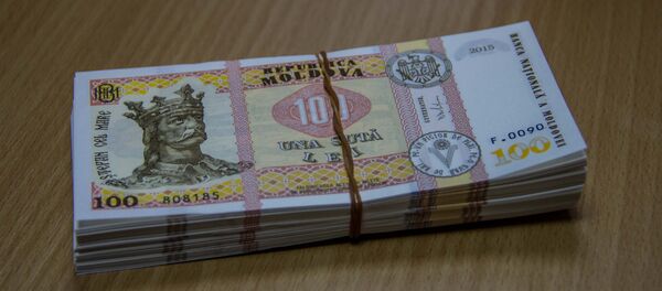 Bancnote cu nominalul de 100 lei moldovenești - Sputnik Moldova