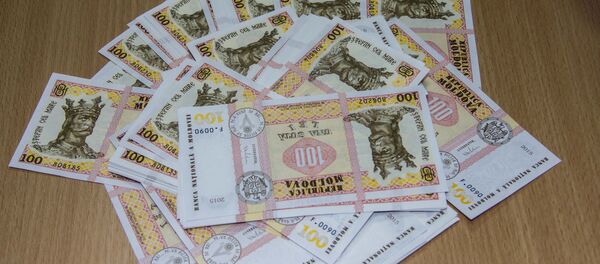 Bancnote cu nominalul de 100 lei moldovenești - Sputnik Молдова