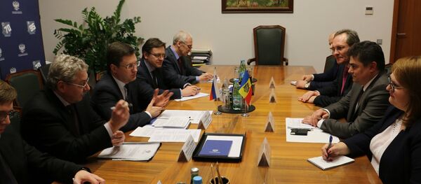 Octavian Calmâc, Alexandr Novac - Sputnik Moldova